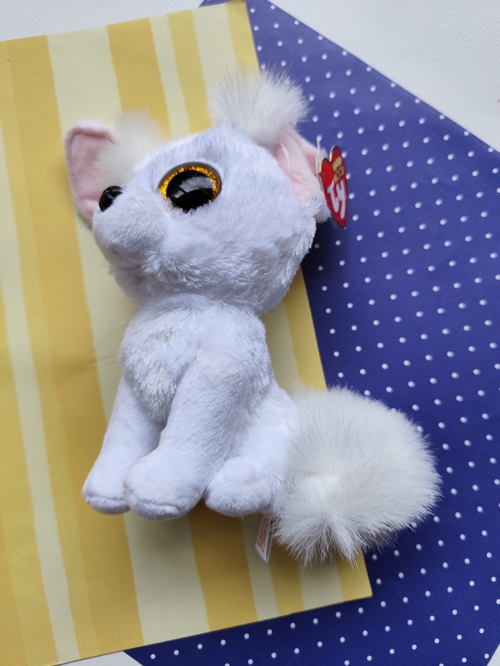4/$50⭐️Ty Beanie Boo "Phoenix" the Fennec Fox 6 inch